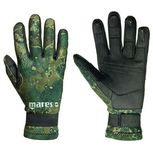 Mares 2mm Amara Green Camo Gloves