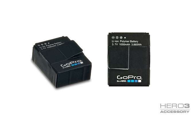 GoPro Hero3 & Hero 3+ Rechargeable Battery