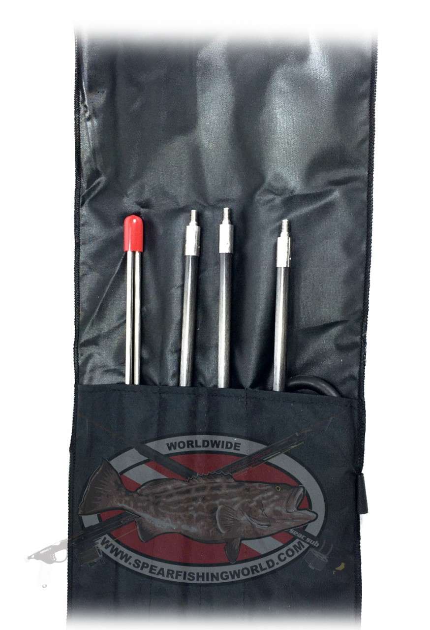 3-Piece Graphite Travel Polespear With Case