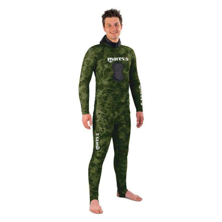 Mares Green Camo Two-Piece Lycra