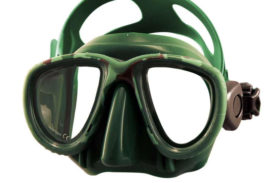Hybrid Camo Freediving Mask