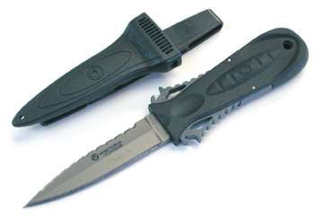 Wenoka Squeeze Lock Titanium Knife Stiletto Tip