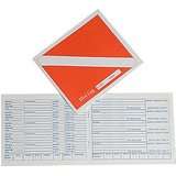 Waterproof Log Book With Dive Flag