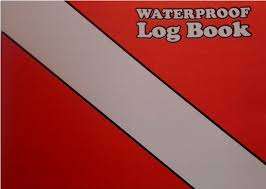 Waterproof Log Book With Dive Flag