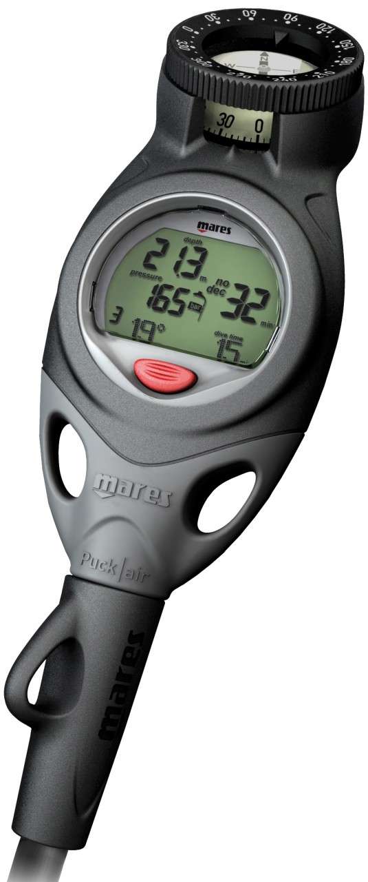 Mares Puck Air With Compass Air Integrated Computer