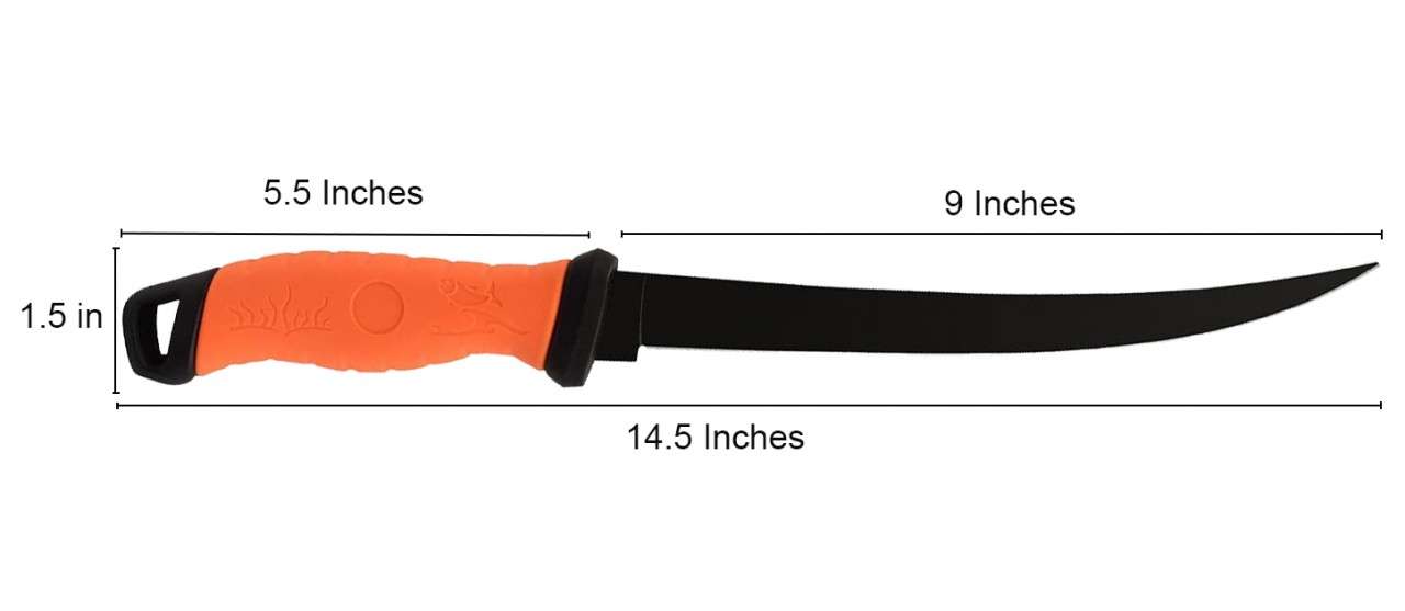 Stainless Steel Non-Stick Fillet Knife