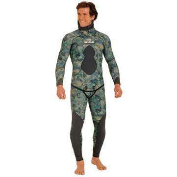 Beuchat Mundial Camo Green 7mm Size 2 (Small) Jacket Only