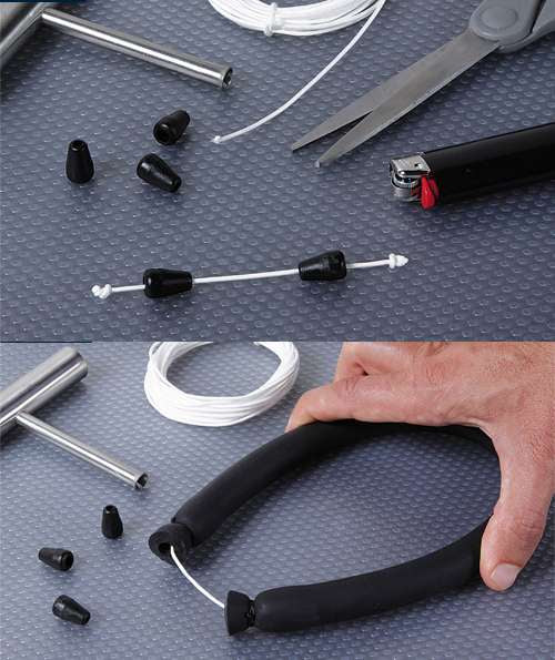 OMER Wishbone Plastic Bead