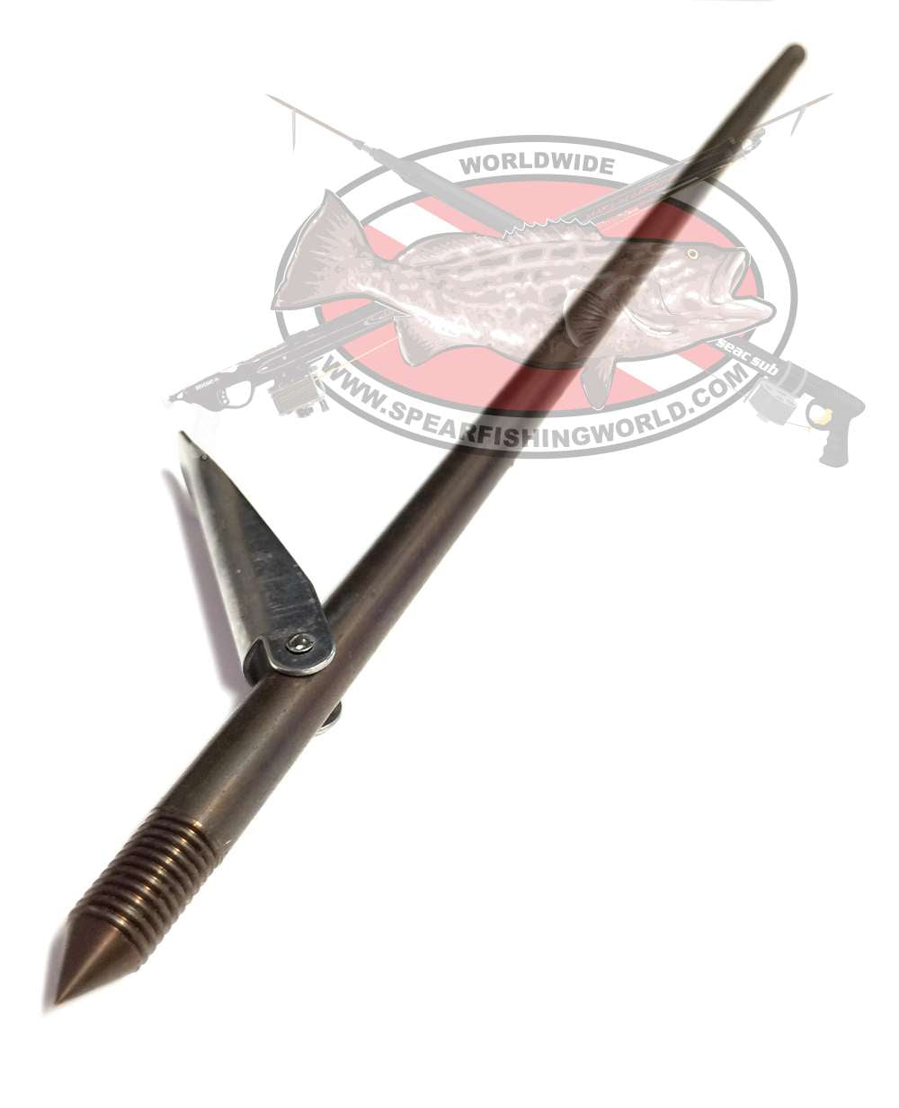 12-Inch Polespear Shank with Barb