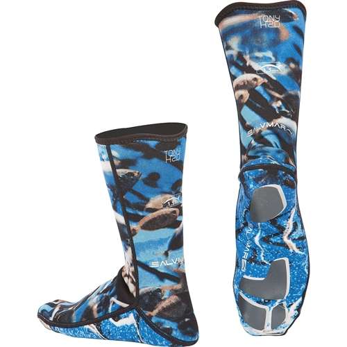 Salvimar Atlantis Blue Camouflage 1.5mm Socks