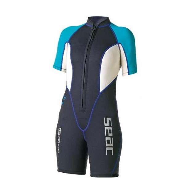 Seac Sea Light 2mm Front Zip Shorty