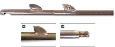Riffe American Fin Shaft 11/32" (8.7mm) for Elite Series Spearguns
