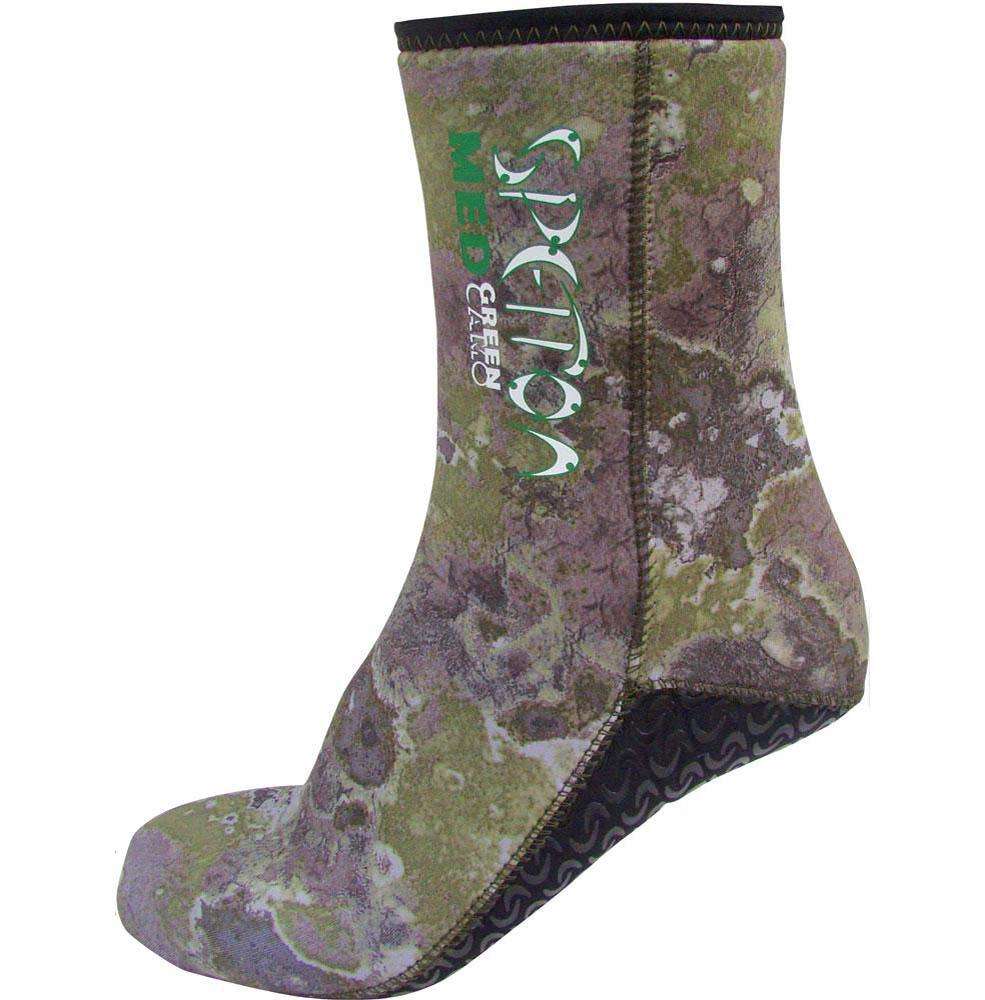 Spetton 3mm Green Camo Socks