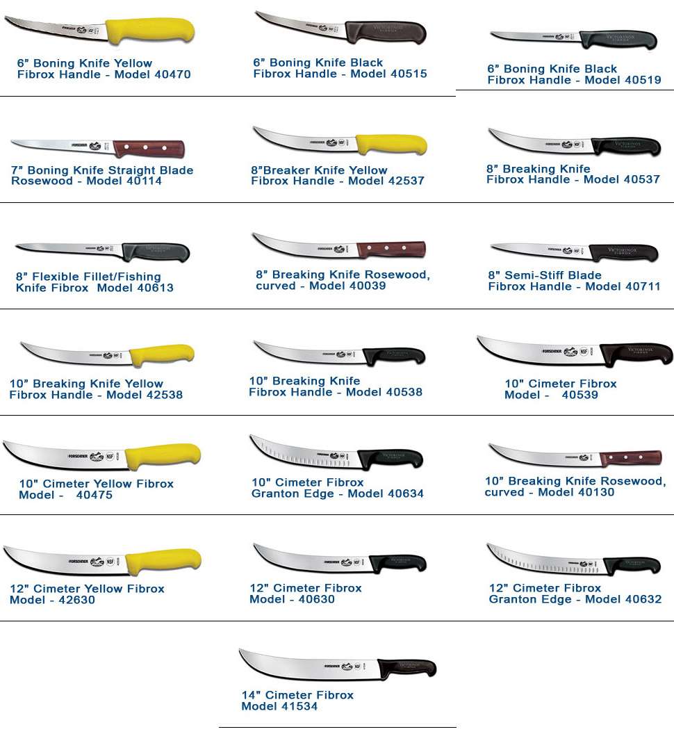 R.H. Forshner/Victorinox Fillet knives