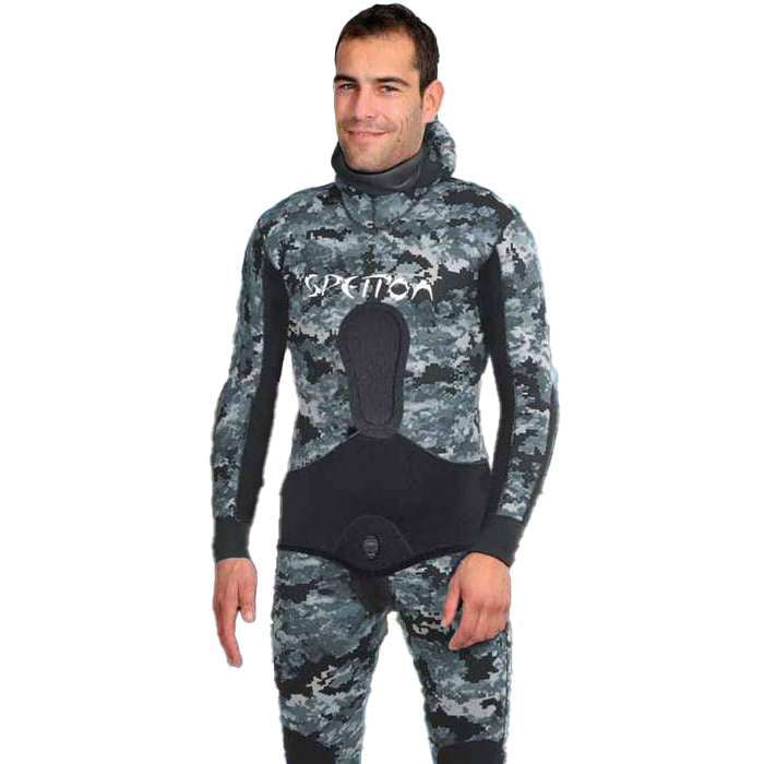 Spetton Black Digital 7mm Wetsuit