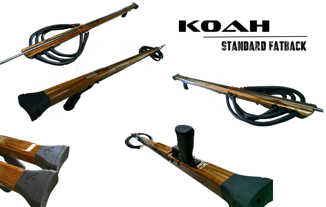 Koah Standard Fatback Wood Speargun