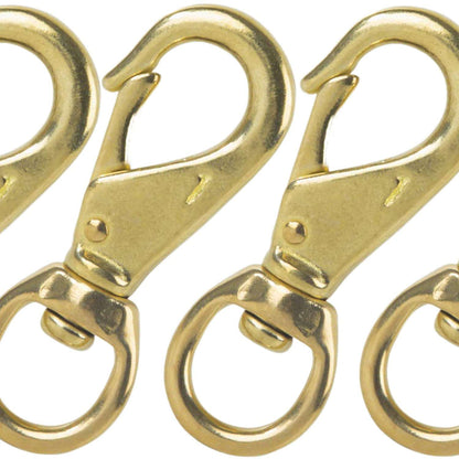 Brass Snapclip With Swivel