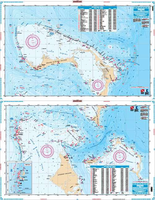 Florida Waterproof Charts – Offshore Fish & Dive