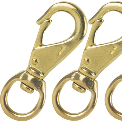 Brass Snapclip With Swivel