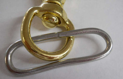 Brass Snapclip With Swivel