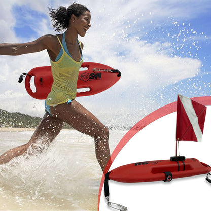 Compact Lifeguard Float/Rescue Can Spearfishing Buoy