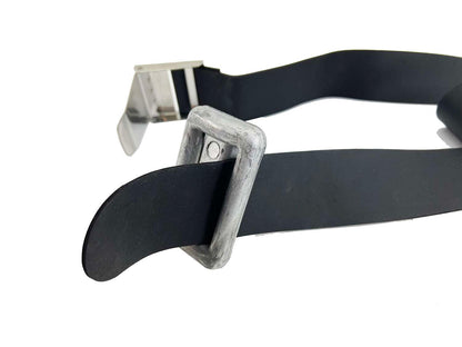 Rubber Weight Belt with Quick Release - Metal Buckle