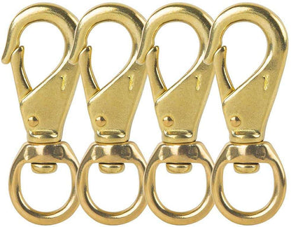 Brass Snapclip With Swivel