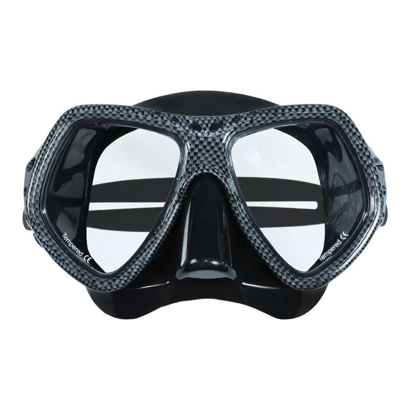 Carbon Fiber Design Mask with Travel Case