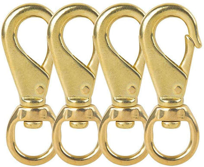 Brass Snapclip With Swivel