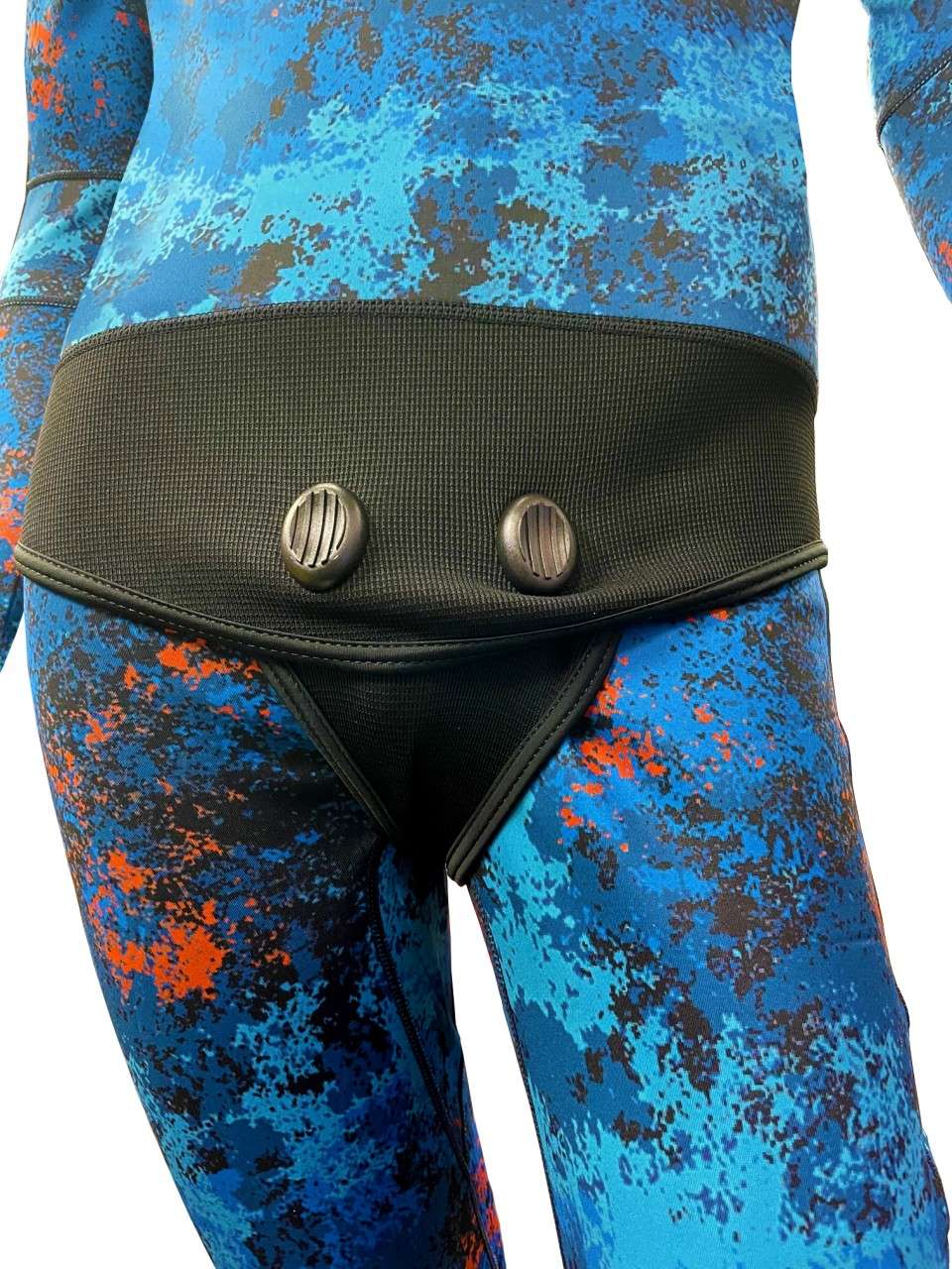 Spearfishing Blue Camo 1mm Wetsuit