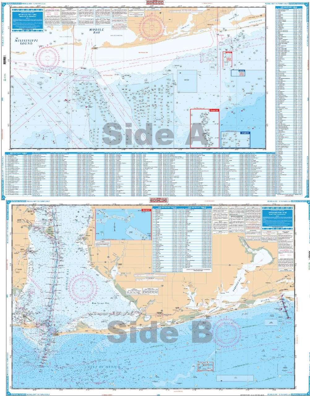 Florida Waterproof Charts – Offshore Fish & Dive