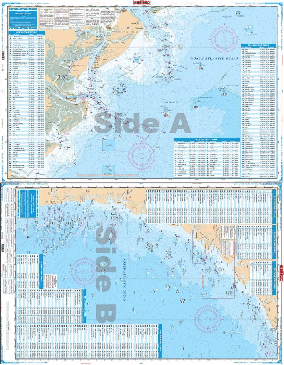 Florida Waterproof Charts – Offshore Fish & Dive