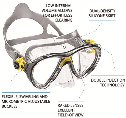 Cressi Sub Big Eyes Evolution Crystal Mask