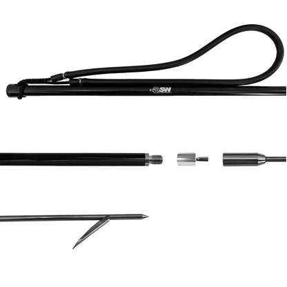 SPEARFISHING WORLD 3 Piece Travel Pole Spear