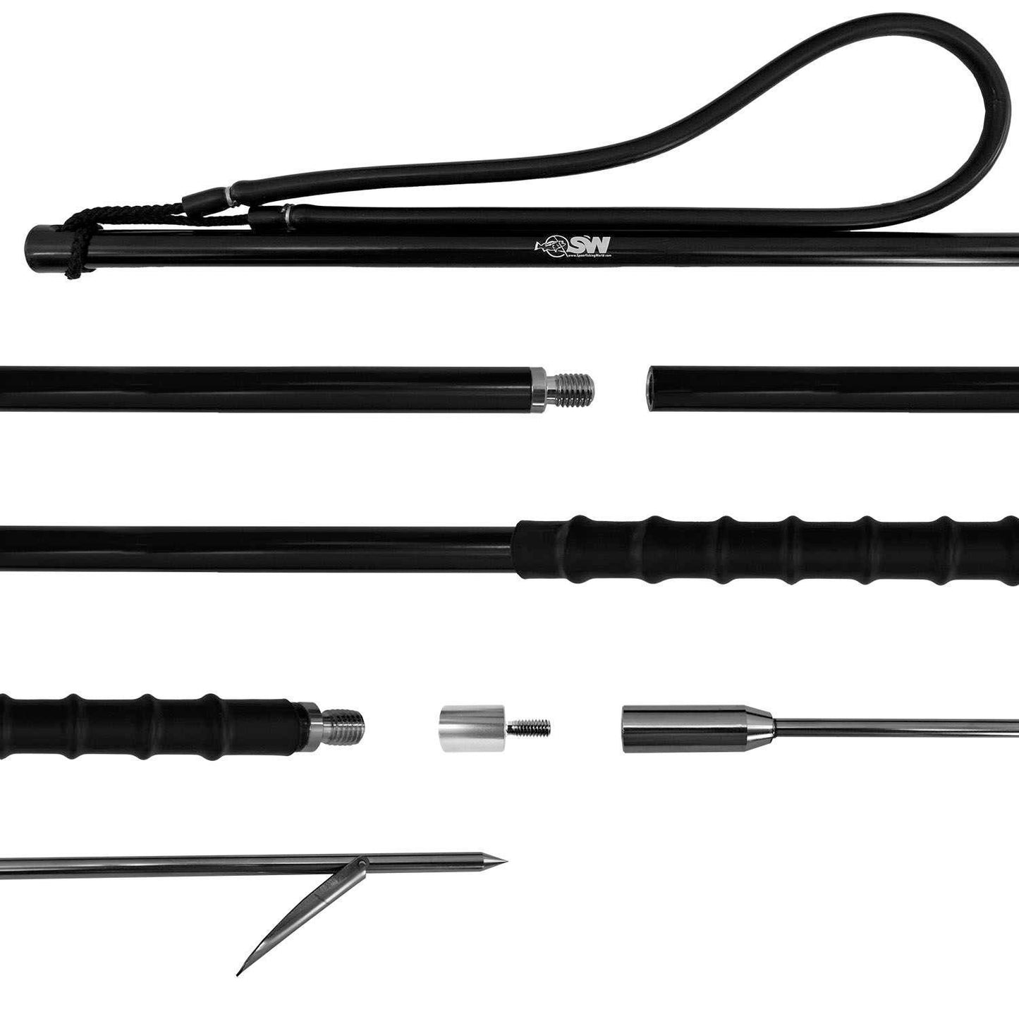 SPEARFISHING WORLD 3 Piece Travel Pole Spear