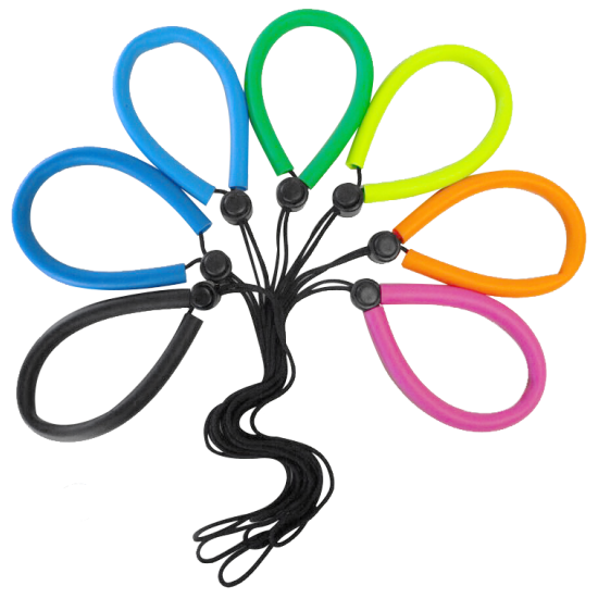 Adjustable Vinyl Covered Lanyard