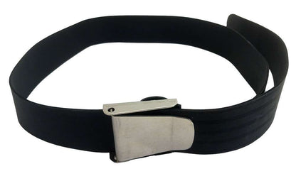 Rubber Weight Belt with Quick Release - Metal Buckle