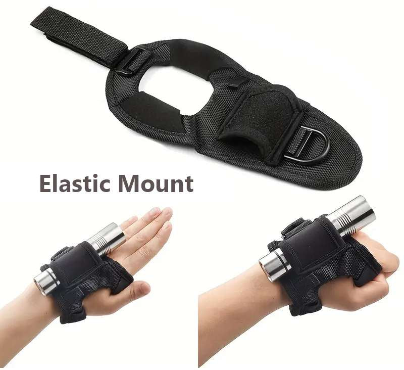 ORCATORCH Flashlight Wrist Mount Glove