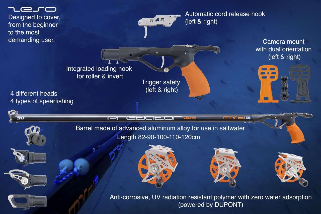 MVD Predator Zeso Closed Speargun Complete