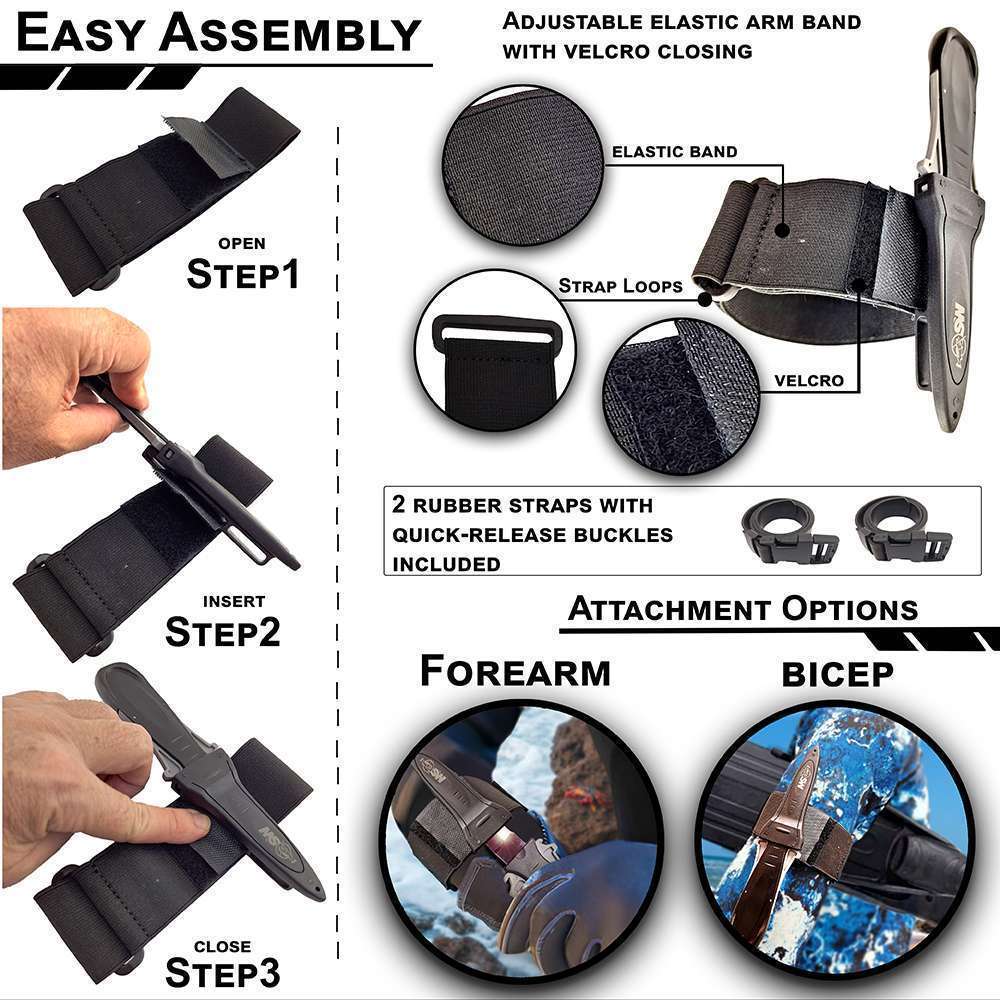 Stainless Steel Squeeze Lock Knife