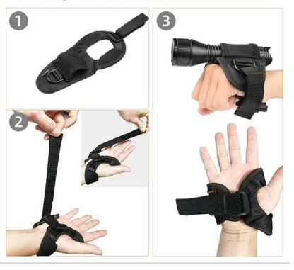 ORCATORCH Flashlight Wrist Mount Glove