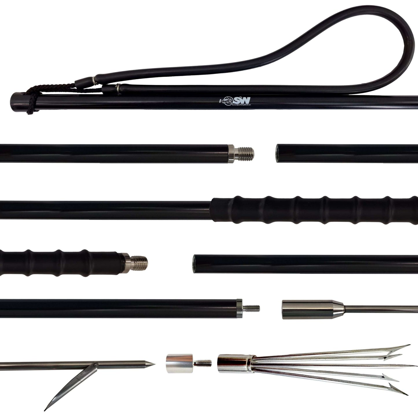 SPEARFISHING WORLD 3 Piece Travel Pole Spear