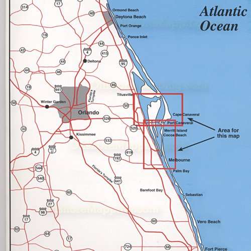 Top Spots Map Florida