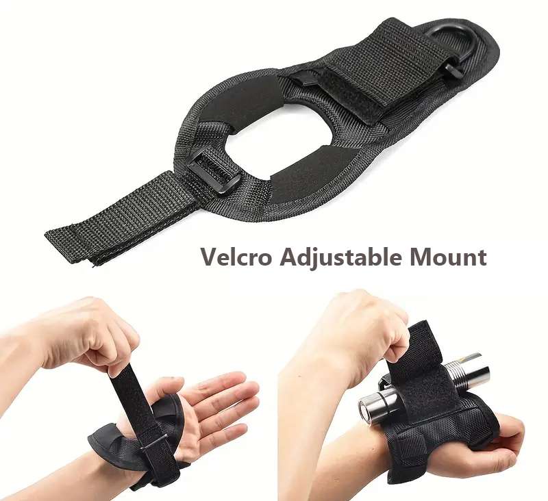 ORCATORCH Flashlight Wrist Mount Glove