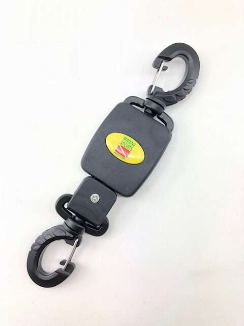 Marine Sports Non Locking Retractor with Snap Clip