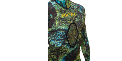 Riffe Eco Hooded Long Sleeve Rash Guard With Loading Pad