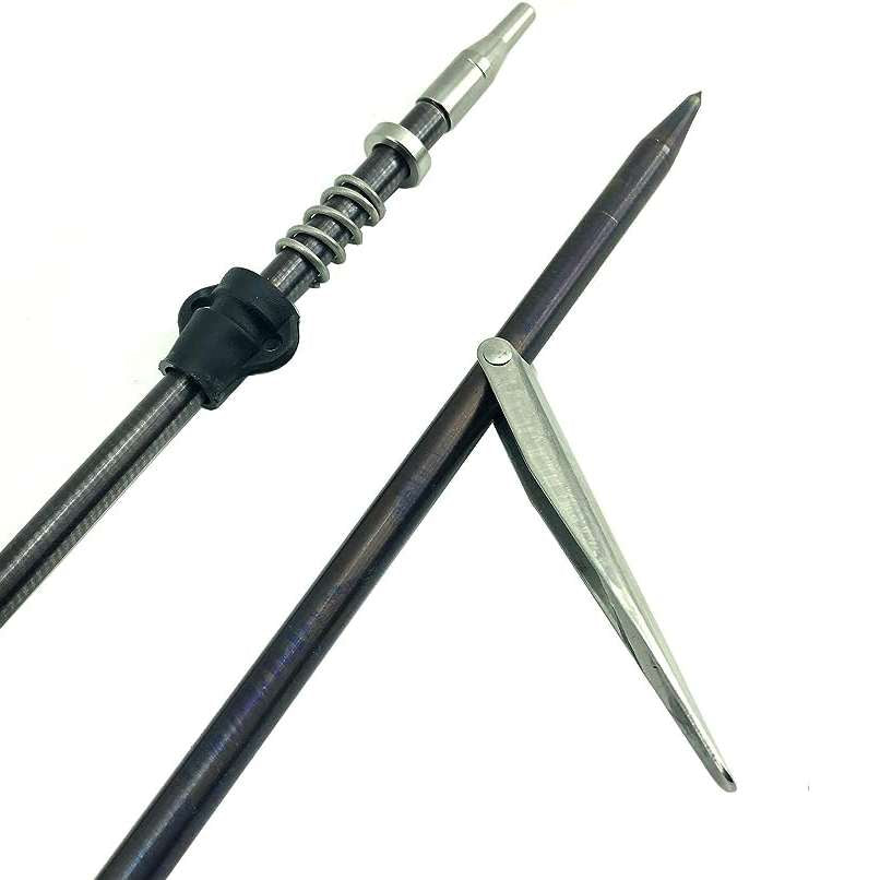 9/32-Inch Shaft for Pneumatic Speargun with Rock Point and Barb