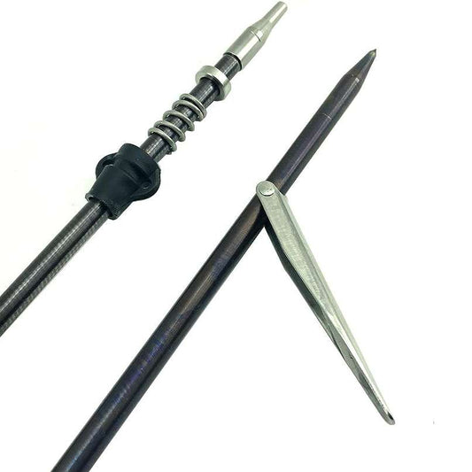 9/32-Inch Shaft for Pneumatic Speargun with Rock Point and Barb