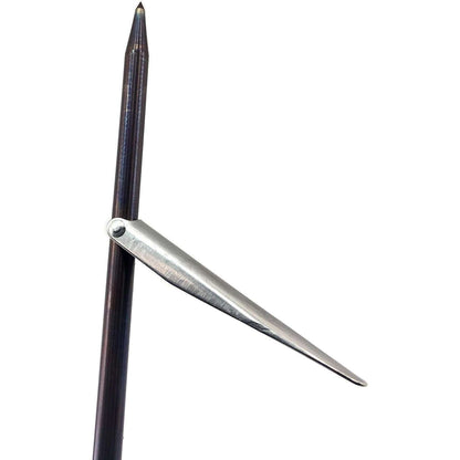9/32-Inch Shaft for Pneumatic Speargun with Rock Point and Barb