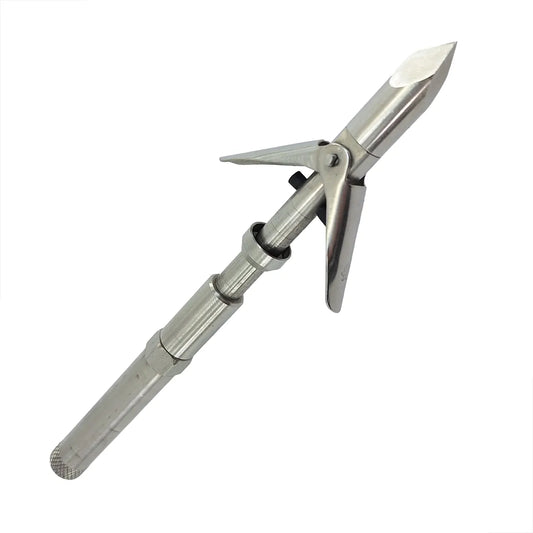 AB Biller Short Barb Tri-Cut Hingeable Speartip